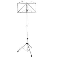 Kinsman Premium Series Music Stand And Bag - Chrome (ops55)