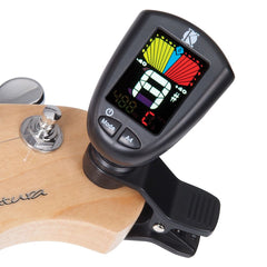 Kinsman Chromatic Clip On Tuner - Black