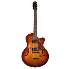 Godin 5th Avenue  Semi Acoustic Guitar - Cognac Burst Kingpin Ii Hb