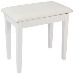 Kinsman Piano Bench - With Storage - Satin White