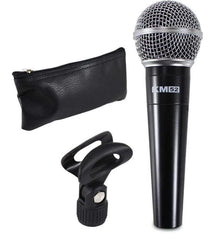 Studiomaster KM52 Microphone Dynamic Switched inc XLR Cable & Pouch *B-Stock