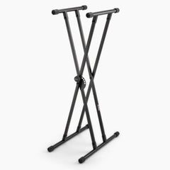 On Stage Double X Bullet Nose Keyboard Stand