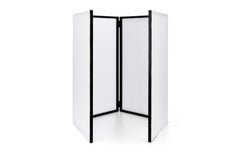 AFX Light Facade-DJ-Stand Foldable 4 Panel DJ Screen inc Bag Bundle