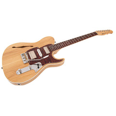 Fret King Country Squire Semitone Deluxe - Natural Ash