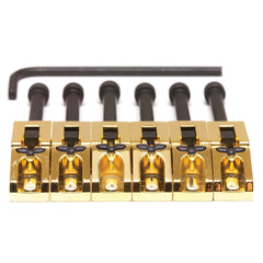 Graphtech Stringsaver Saddles - Floyd Rose Gold -6 Pces