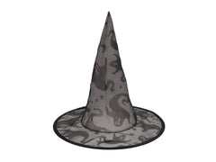 EUROPALMS Ensemble de 3 chapeaux de sorcière d'Halloween, lumineux, 36 cm