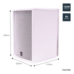 Citronic CS-610W Passive Speaker White