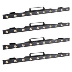 4x Jb Systems Sunbar White LED Light Bar Bundle