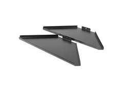 Ultimax DJ Booth Corner Shelf (2pcs) with carry bag