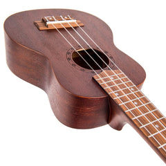 Laka Sapele Series Soprano Ukulele & Bag - Chocolate