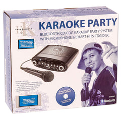 Easy Karaoke Ekg88 Bluetooth Karaoke Machine - Black