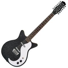 Danelectro Dc59 12 String Guitar - Black Sparkle