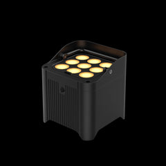 8x Chauvet DJ Freedom Par Q9 RGBA LED-Uplighter und Ladekoffer