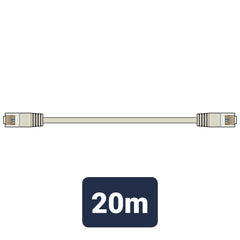 AV:Link Cat5e Patchkabel UTP RJ45-Stecker auf RJ45-Stecker 20,0 m