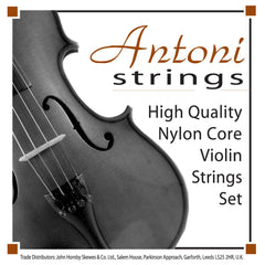 Antoni Violin String Set- 1/2 And 1/4