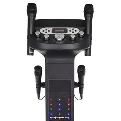 Easy Karaoke Smart Bluetooth Karaoke-System + 2 kabellose / 2 kabelgebundene Mikrofone