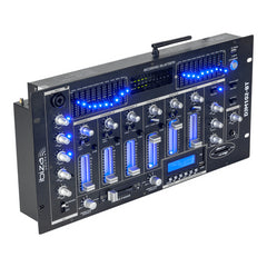 Ibiza Sound Rackmount DJ-Mixer Bluetooth USB 12 Eingang 19" Club