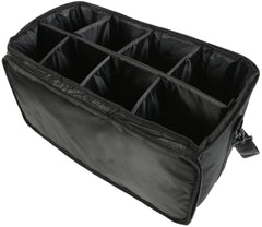 QTX 4Way PAR Can & Aceessories Transport Bag with Removeable Dividers