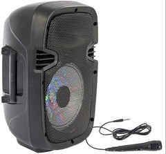 SYSTÈME SONORE PORTABLE Ibiza 8" 300W USB BLUETOOTH FM &amp; MICRO