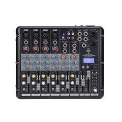 Soundsation YOUMIX-402 Media 8ch Bluetooth Mixer Effet numérique Lecteur multimédia USB