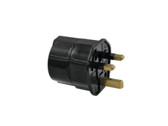 Adaptateur Omnitronic Prise Eu/Royaume-Uni 13A Bk