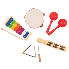 Pp Musical Instrument Percussion Set With Carry Bag