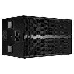 RCF 2x21" Caisson de Basses Actif Haute Puissance 3600W Noir