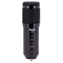 Cad Usb Studio Microphone With Headphone Monitor & Echo