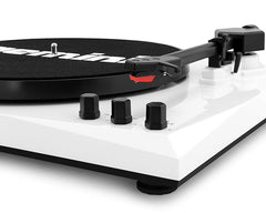 Gemini TT-900BW Stereo Turntable System With Speakers White