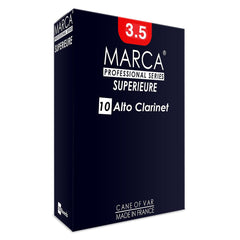 Marca Reed Clarinet Alto Superieure Cut 3.5  - Pk Of 10