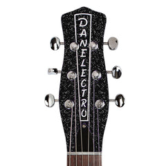 Danelectro Blackout 59 Guitar - Black Metalflake