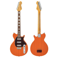 Vintage Revo Series Vision Guitar - Trans Orange