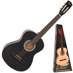 Encore 4/4 Classic Guitar Outfit - Black