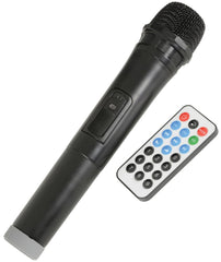 QTX Busker-10 Portable PA System Bluetooth VHF Wireless Microphone