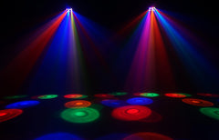 2x Equinox Super Boogie-Effektlichtpaket DJ-Disco-Beleuchtung