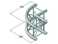 Alutruss Quadlock S6082C-21R 2-Way Corner 90?