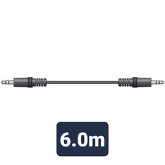 AV:Link 3,5-mm-Stereostecker auf 3,5-mm-Stereosteckerkabel 6,0 m