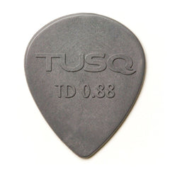 Graphtech Tusq Tear Drop Pick .88mm Gray - 72pcs