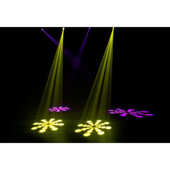 4x Eliminator Stinger Spot Moving Head 30W DJ Lighting Bundle