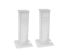 32000050 2x Stage Stand variable incl. Housse et sac, blanc *Stock B