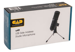 Cad Usb Studio Microphone With Headphone Monitor & Echo