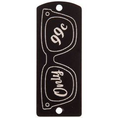 Joe Doe Truss Rod Cover In Aged Black - Cheap Sunglasses