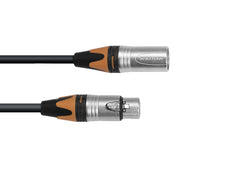 Psso Dmx Cable Xlr Col 3Pin 3M Bk Neutrik