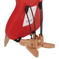 Kinsman Premium Series Wooden A-frame Electric Guitar Stand (kwe51)