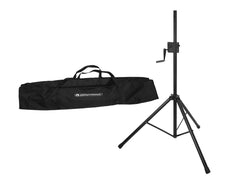 Omnitronic Winch Wind-Up Speaker Stand for PA Speaker inc Carry Bag