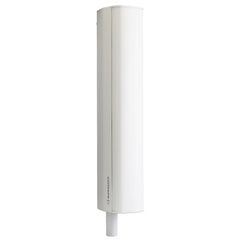 Audiophony iLINEspace60w 60cm Ground Support for iLINE83B with Stackable Connector Base - White