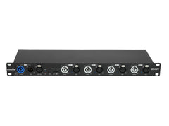 Eurolite 1 bis 4 Rack DMX Powercon Splitter für Bühnenbeleuchtung RDM