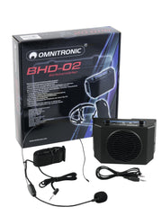 Omnitronic BHD-02 Bundverstärker Speech inkl. Headset *B-Ware