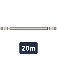 AV:Link Cat6 Patchkabel UTP RJ45-Stecker auf RJ45-Stecker 20,0 m