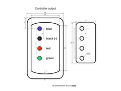 Contrôleur Eurolite Basic Pour Led Neon Flex 230V Slim Rgb